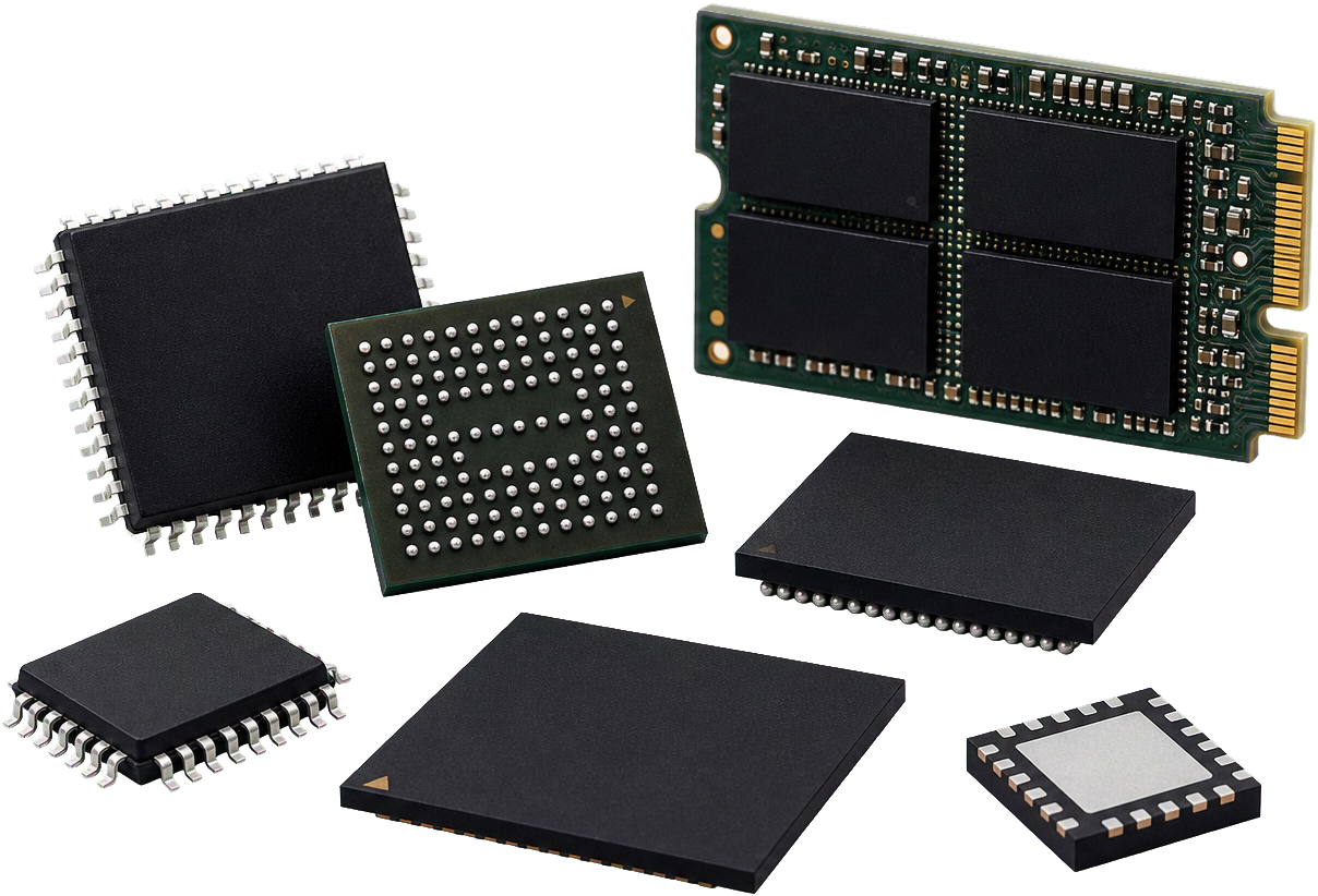Source DDR4/DDR5, LPDDR, NAND and eMMC components with availability checks, replacement support and fast RFQ response for engineering teams.